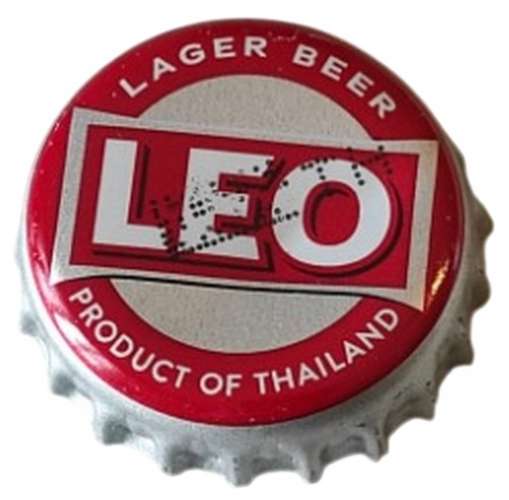 Thaïlande Capsule Bière Beer Crown Cap Leo Lager Beer RP92