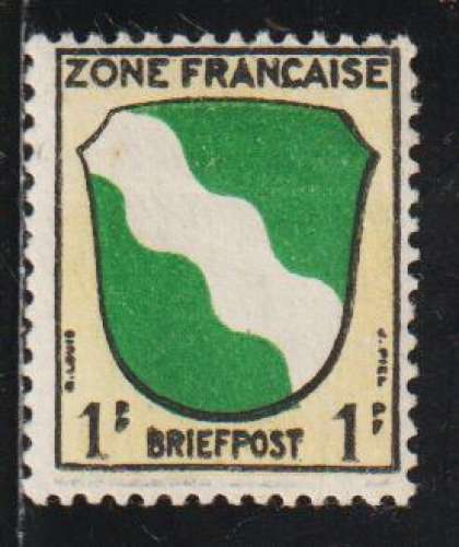 ALLEMAGNE - Zone Française  - Y&T  N° 1