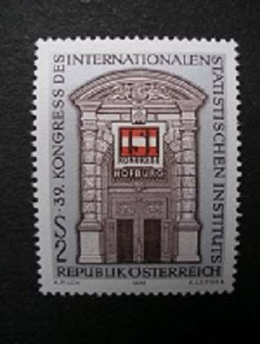 Autriche 1973 - Congrès de l'institut des statistiques - MNH**