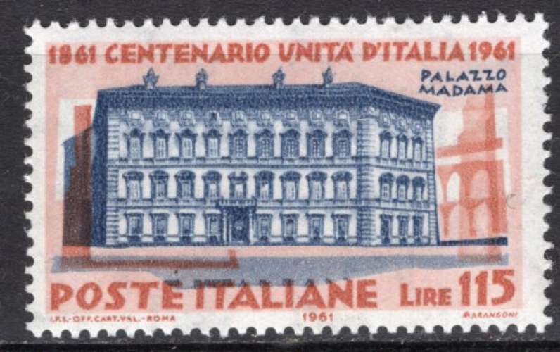 ITALIE 1961 CENTENAIRE DE L'UNITE ITALIENNE  NEUF**