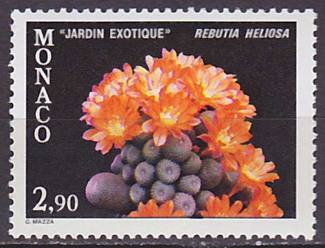 Timbre neuf ** n° 1310(Yvert) Monaco 1982 - Fleurs, jardin exotique