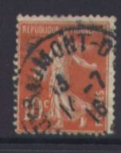 France - 1906 - YT n° 138  oblitéré