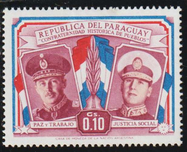 PARAGUAY 1955 - Y&T N° 507