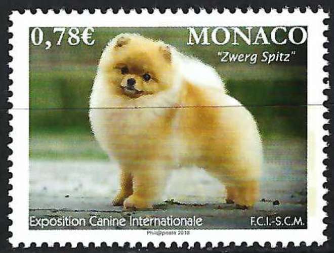 Monaco - 2018 - Y & T n° 3122 - MNH