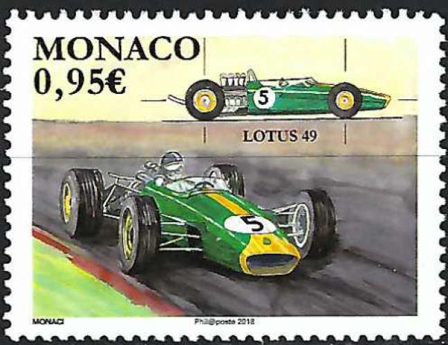 Monaco - 2018 - Y & T n° 3125 - MNH