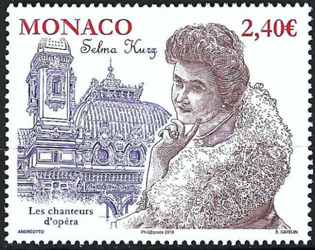 Monaco - 2018 - Y & T n° 3131 - MNH