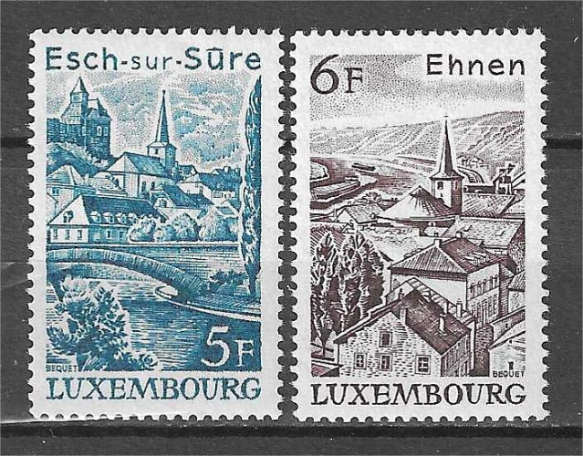 LUXEMBOURG YT 897 / 898 **