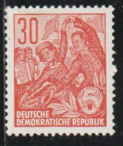 ALLEMAGNE RDA 1957 - Y&T N° 319(B)