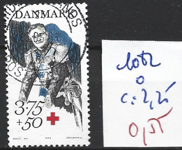 DANEMARK 1082 oblitéré côte 2.25 € 