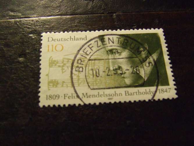 GERMANIA 1997 MENDELSSOHN 110 p USATO