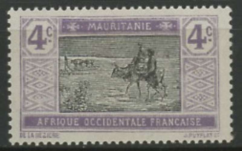 MAURITANIE neuf ** N° 19