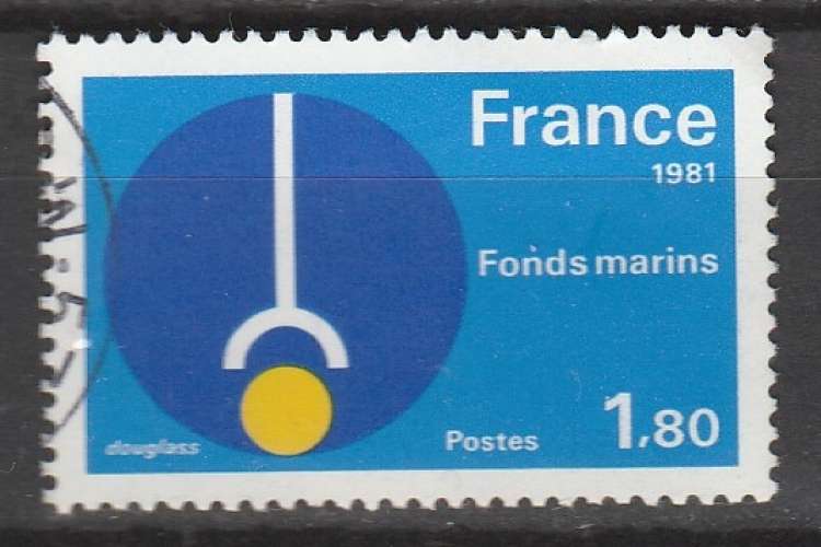 France 1981 YT 2129 Fonds Marins