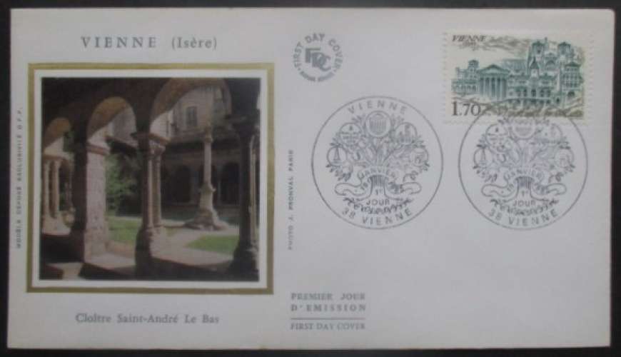 FRANCE FDC Vienne 19-01-1985 Vienne