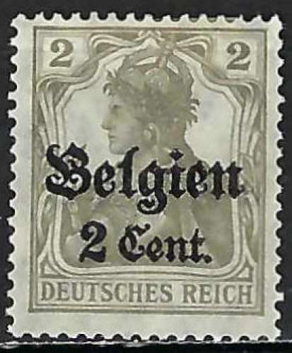 Belgique - Occupation Allemande - 1916-18 - Y & T n° 10 - MH