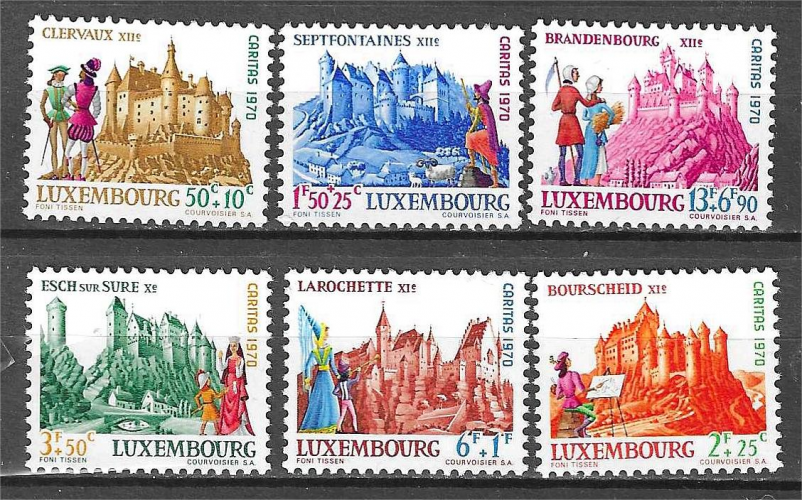 LUXEMBOURG YT 745/753 **