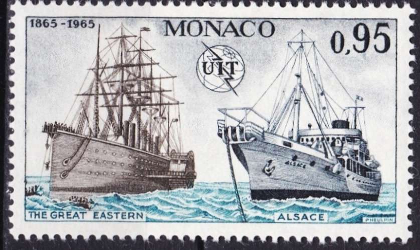 Monaco - Année 1965 - Y&T N° 673*