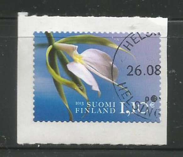 Finlande  2013- YT n° 2182 - orchidée - cote 2,00