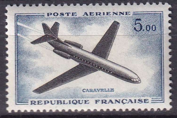 FRANCE - 1960 - Caravelle - Yvert PA 40 Neuf **