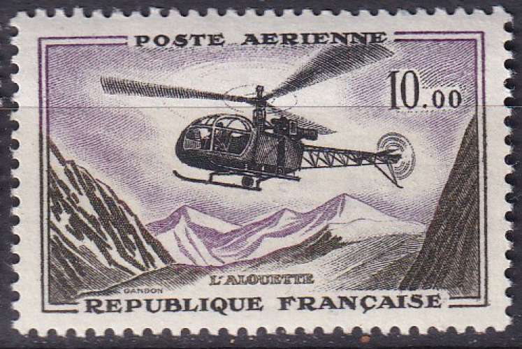 FRANCE - 1960 - Alouette - Yvert PA 41 Neuf **