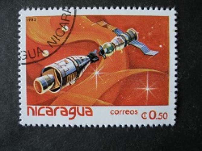 Nicaragua 1982 - Satellite  - Oblitéré