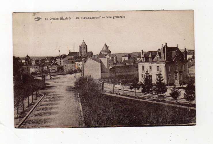 fev25   bourganeuf  vue générale 