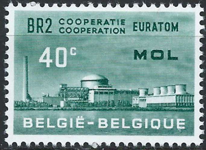 Belgique - 1961 - Y & T n° 1195 - MH