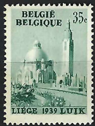 Belgique - 1938 - Y & T n° 484 - MNH