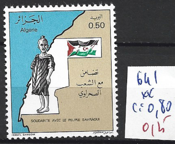 ALGERIE 641 ** côte 0.80 € 