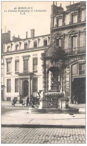 33 - Bordeaux -  la fontaine Fondaudege