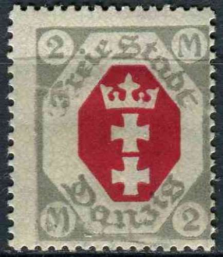 DANTZIG 1921 NEUF* charnière N° 89