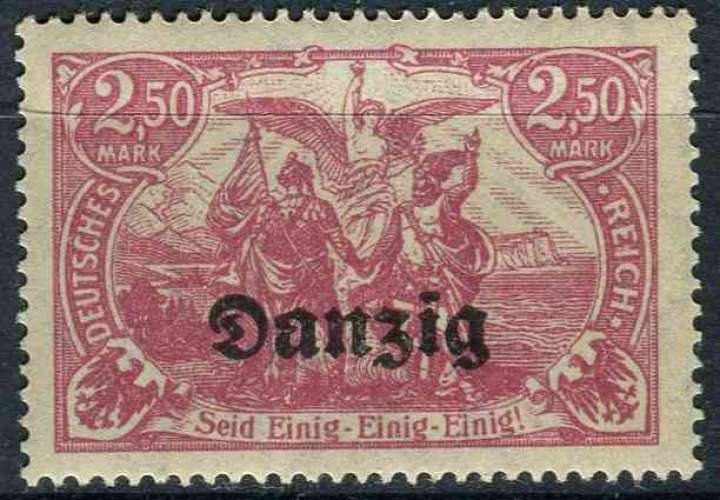 DANTZIG 1920 NEUF** MNH N° 12