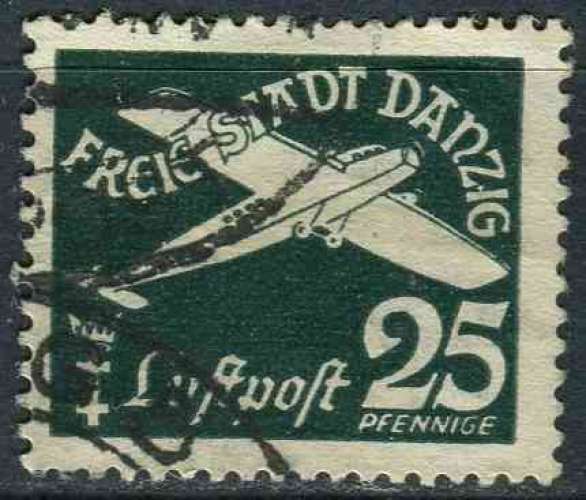 DANTZIG 1935 OBLITERE Poste aérienne N° 32