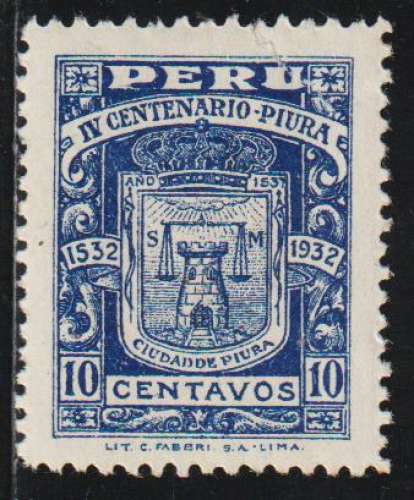 PEROU 1932  - Y&T  N° 271*