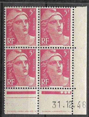 France - 1946 - YT n° 719 A  **