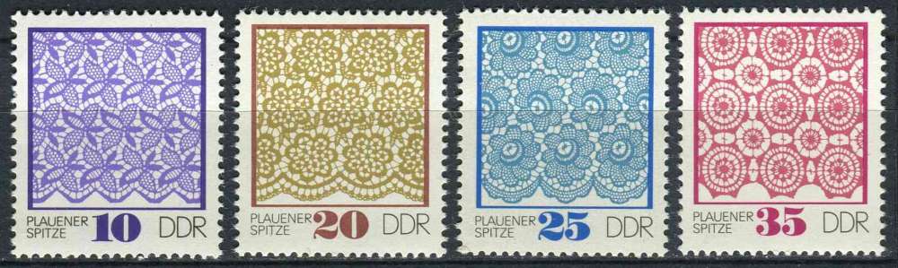 ALLEMAGNE RDA 1974 NEUF** MNH N° 1644 à 1647