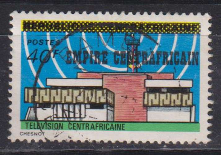 CENTRAFRIQUE Y T N °284 oblitérée  cachet rond