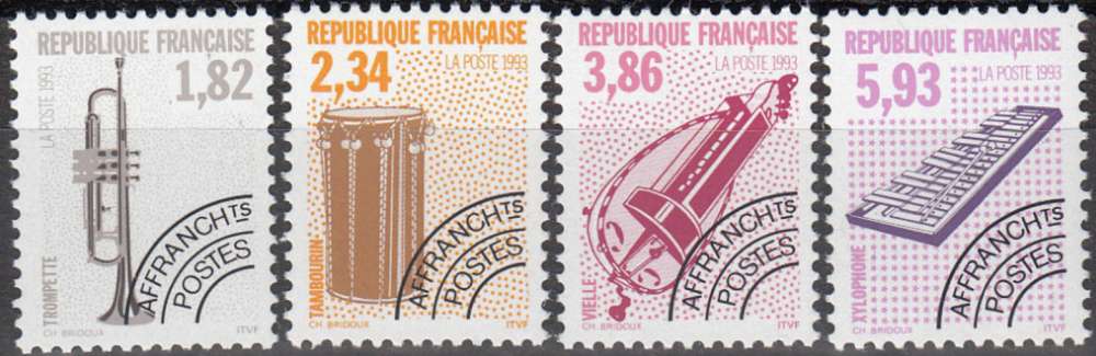 FRANCE - 1993 - Préo 228 / 231 Neufs **