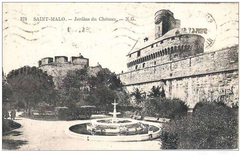 35 - Saint-Malo - jardin du château