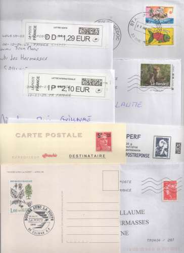 FRANCE  LOT LETTRES 060225  OB   VOIR  3 SCANS