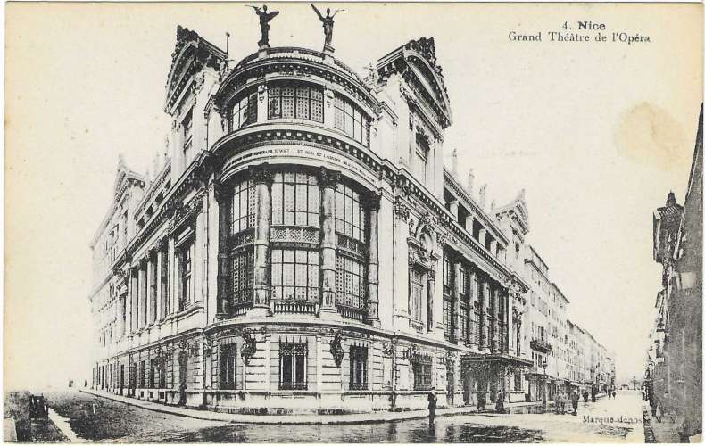 CPA - A.M. - NICE, Grand Théâtre de L'Opéra (4)