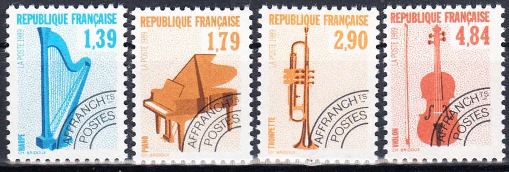 FRANCE - 1989 - Préo 202 / 205 Neufs **