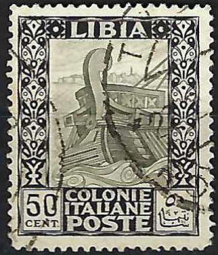 Libye - Administration italienne - 1924-40 - Y & T n° 51 - O.