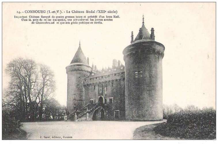 35 - COMBOURG - Château féodal