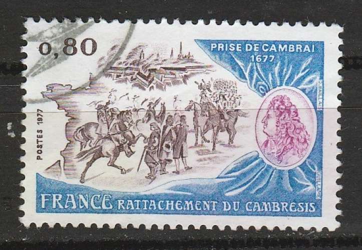 France 1977 YT 1932 Rattachement Cambresis