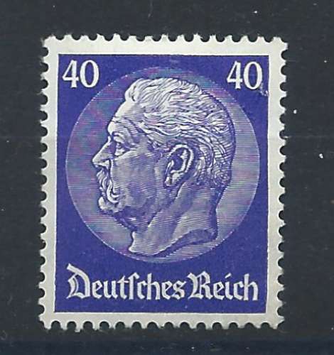 Allemagne Empire N°455* (MH) 1932/33 - Président Hindenburg