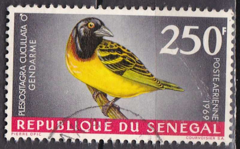 SENEGAL PA N° 65 de 1968 oblitéré