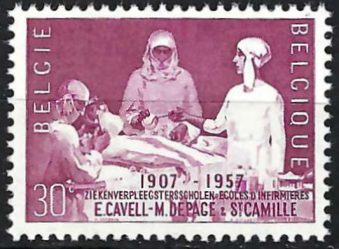 Belgique - 1957 - Y & T n° 1038 - MNH (2