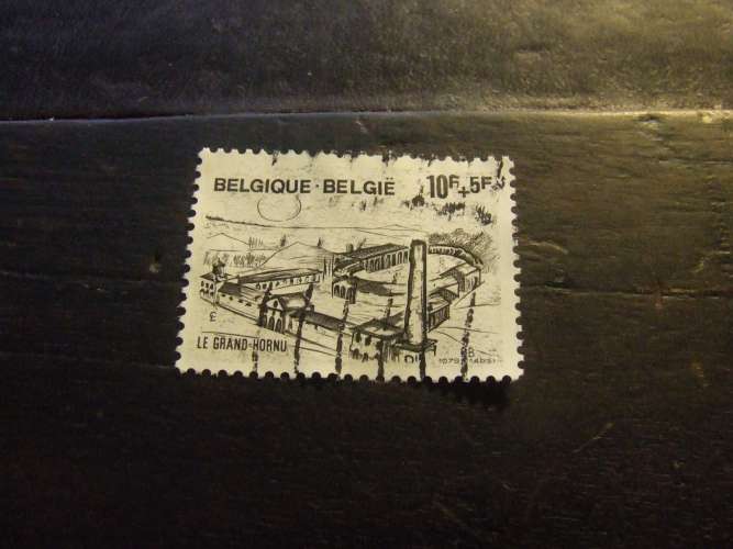 BELGIO 1979 GRAND HORNU 10+5 f USATO