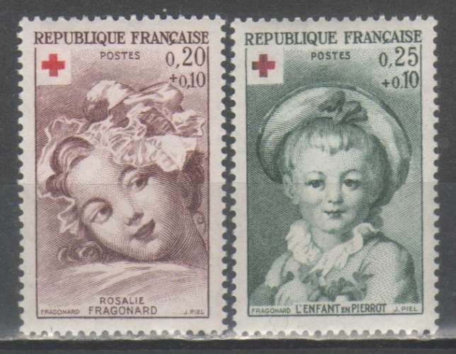 France 1962 - Croix-Rouge **