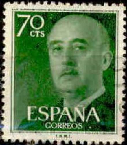 Général Francisco Franco (1955) - YT 862 °